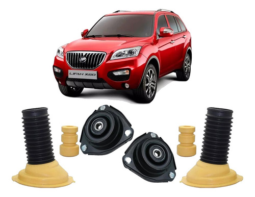 Kit Da Haste + Coxim C Rolamento Chery Tiggo 09 / 15 2.0