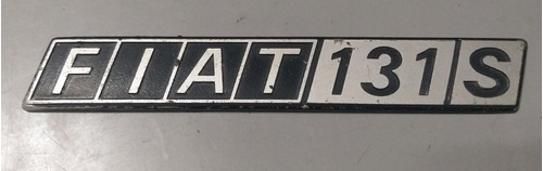 Emblema Maleta Fiat 131 Original 