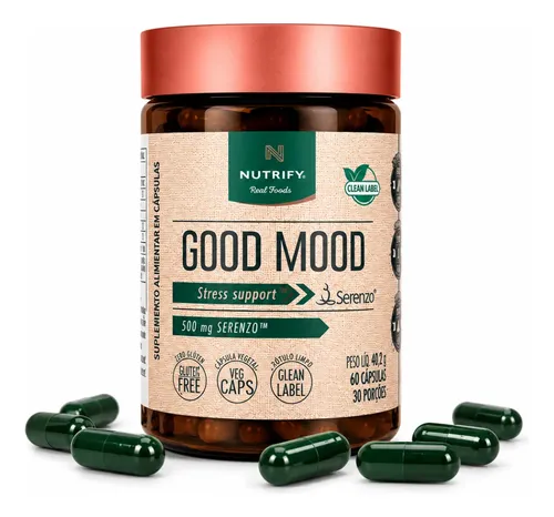 Good Mood Nutrify Melhora Estresse Ansiedade Humor E Tensão