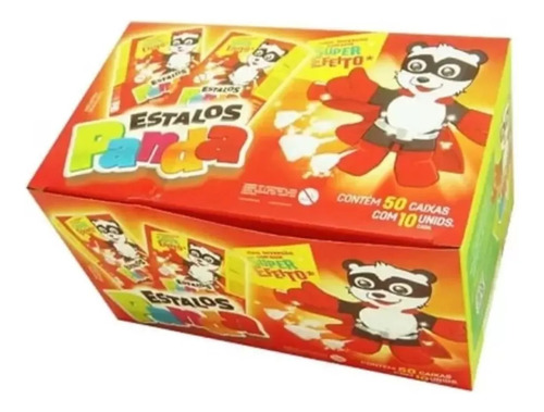03 Caixa De Estalinho Panda Com 50und Festa Junina E Festas
