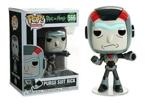 Funko Pop! Rick And Morty Purge Suit Rick #566