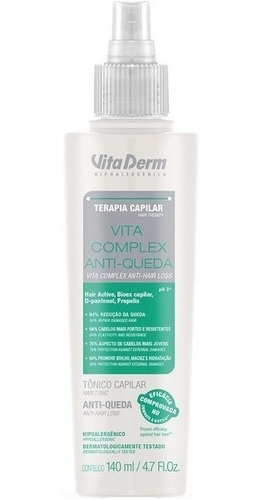 Vita Derm Vita Complex Anti-queda Tonico Capilar 140ml