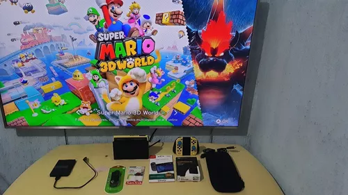 Nintendo Switch Desbloqueado + 100 Jogos Hd Externo 1 Tera (destravado)  Mario , Zelda , Pokemon Muitos Jogos - Escorrega o Preço