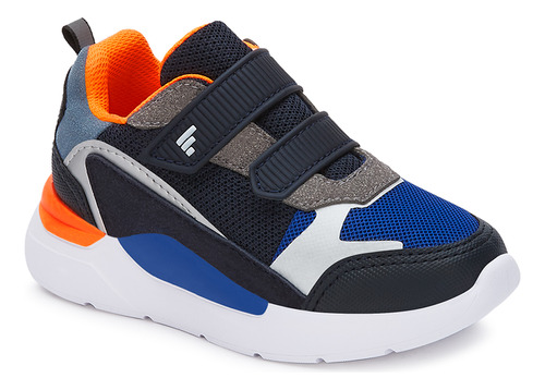 Tenis Ferrato Ajuste Velcro Para Niño Multicolor