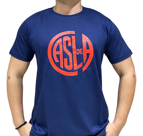 Remera Algodon Premium Club Atletico San Lorenzo Casla