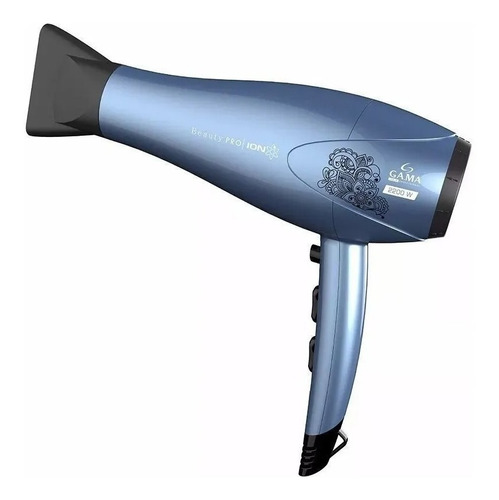 Secador De Pelo Gama Pro Beauty Ion 2200w Antifrizz 2 Vel.