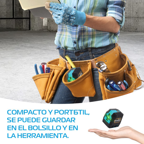 Nivel Láser Pequeño Portátil Autonivelante