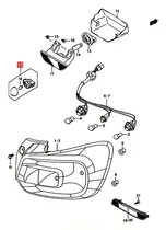 Comprar Faro Porta Matricula Paragolpe Tras.  Suzuki S-presso 2020-