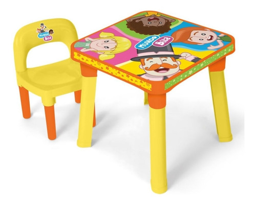 Mesinha Infantil Com Cadeira Mundo Bita Monte Líbano (140)