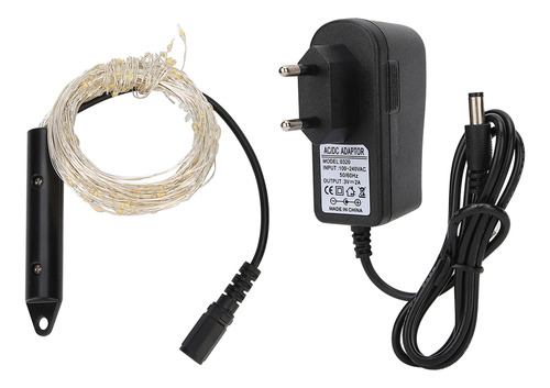 Cadena Led De Alambre De Cobre Flexible De 2 M Y 200 Led Par