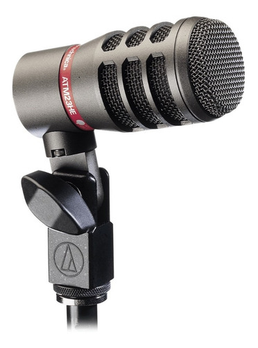 Microfone Audio-technica Atm230 Dinâmico Hipercardioide Cor Preto