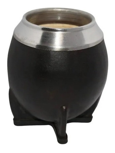 Mate Torpedo Uruguayo Cuero Premium Virola Acero Inoxidable