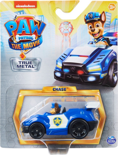 Paw Patrol The Movie Chase True Metal Spin Master  Dgl Games