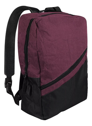 Mochila Para Caballero Escolar Viaje + Mariconera 3 En 1 6004 