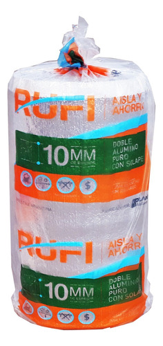 Oferta Rollo Aislante Rufi Aluminio Simple 10 Mm