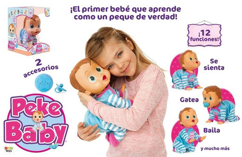 Peke Baby Lucas Interactivo Jugueteria Marruecos Rosario