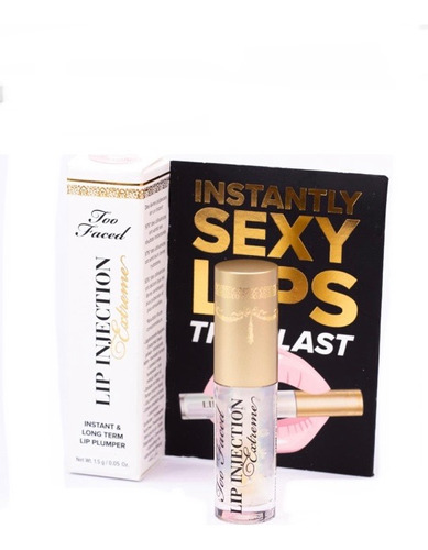 Mini Too Faced Lip Injection Sexy Lips 100% Original