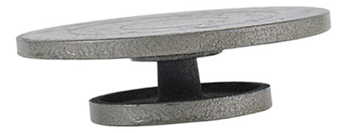 Rueda Giratoria Para Escultor Con Rodamiento De Gris 15cm