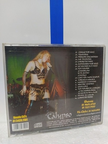Cd Banda Calypso ,,volume 3 ,,o Ritmo Que Conquistou O Brasi (Usado)