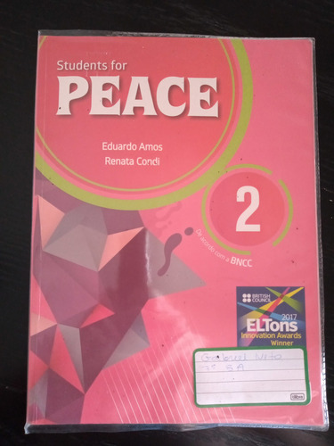 Livro Students For Peace 2 Editora Moderna