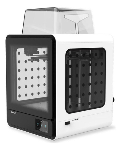 Câmera de instalação fechada Creality CR-200b Impressora 3D branca/preta