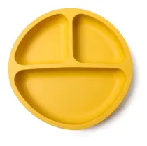 Comprar Plato Silicona De Succión Alimentación Separador Bebes Niños