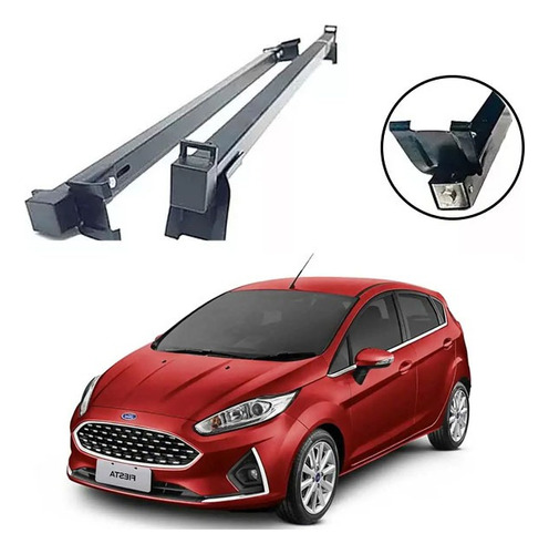 Barras Porta Equipaje Para Ford Fiesta 5 Puertas Todos