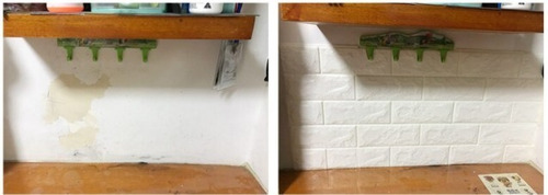 Imagen 5 de 8 de Papel Tapiz Ladrillo Blanco 3d - Autoadhesivo Para El Hogar