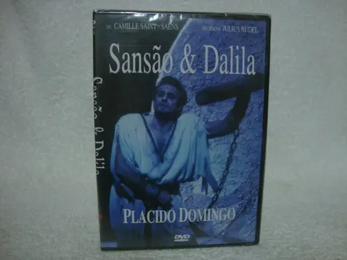 Dvd Original Sansão E Dalila- Placido Domingo- Lacrado | MercadoLivre