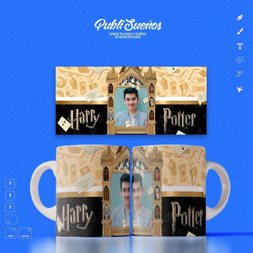 Imagen 5 de 10 de Plantillas Harry Potter / Cod085