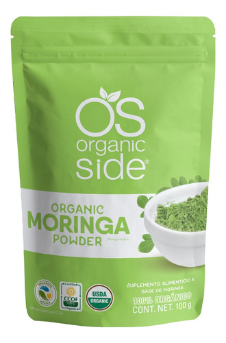 Moringa Organica En Polvo 100 G