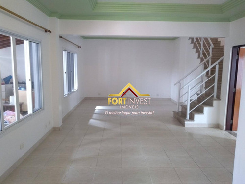 Sobrado Com 4 Dormitórios À Venda, 450 M² Por R$ 1.200.000,00 - Balneário Flórida - Praia Grande/sp - So0146