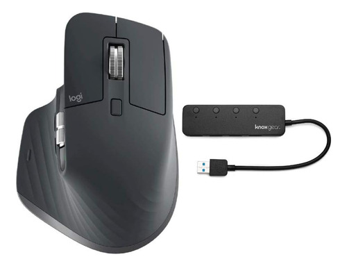 Paquete Mouse Inalámbrico Avanzado Logitech Mx Master 3 Y 4