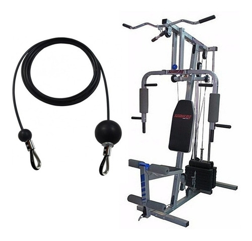 Cable De Acero Multigym Semikon 1200 Inferior Piernas Tgm