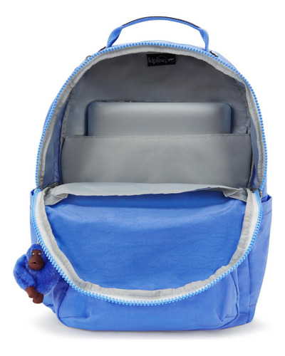 Mochila Kipling Seoul Grande Para Laptop 15 Azul