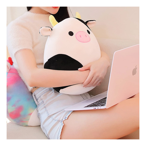 / Juguetes De Peluche Navideños, Muñeca De Vaca Kawaii,