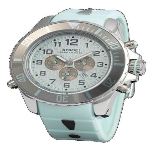 Imagen 1 de 1 de Reloj Kyboe 48mm Crono Aqua - Kyc.48-004
