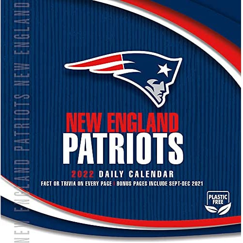 Imagen 1 de 1 de New England Patriots 2022 Box Calendario (22998051445)