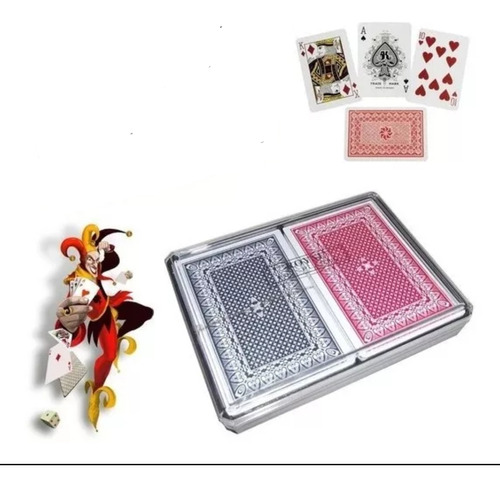 Cartas De Poker  2 Mazos 