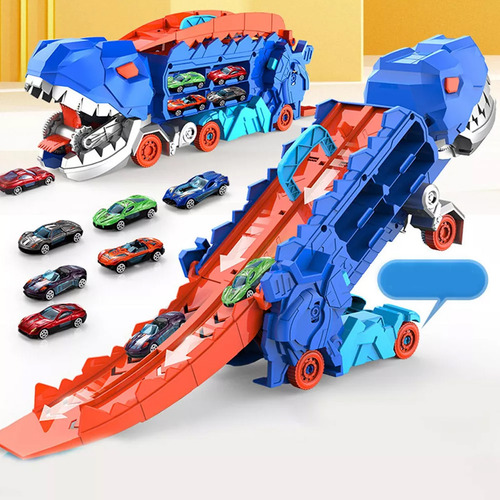 Sjp Zjcompatible Minicamión De 8 Coches De Juguete Con