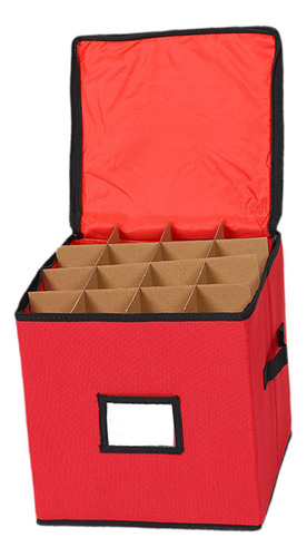Caja Organizadora For Guardar Adornos Navideños, Color