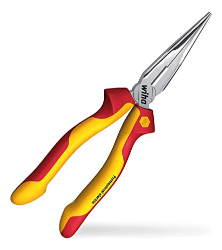 Wiha 160mm Vde Needle Nose Pliers(colores Surtidos)