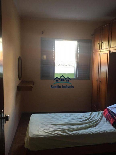 Imagem 28 de 29 de Sobrado Com 3 Dormitórios, Cozinha, Sala , Espaço Gourmet, Quintal, 02 Wc, 03 Vagas À Venda, 188 M² Por R$ 485.000 - Vila Guaraciaba - Santo André/sp - So0435