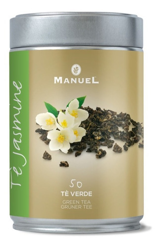 Té En Hojas Jazmín Lata De 200 Gr. Manuel Caffe