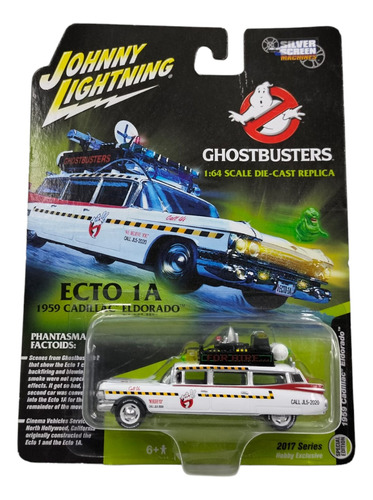 Johnny Lightning Ecto 1a Cazafantasmas 1:64 2017