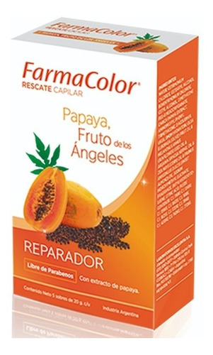 Farmacolor Resc Capilar Papaya X Caja. De Fábrica.