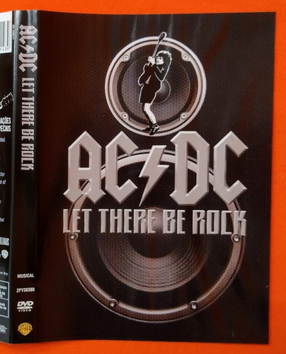 Dvd Acdc Let There Be Rock Com Luva (Usado)