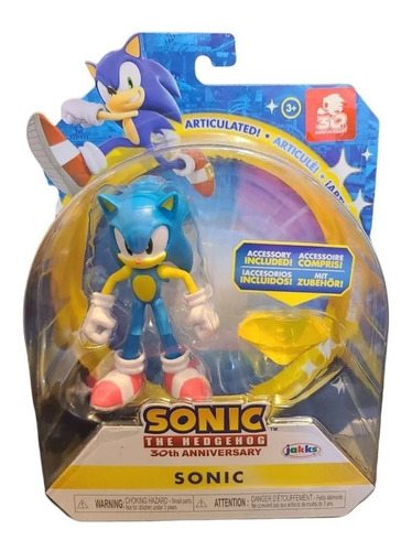 Sonic The Hedgehog 30th Aniversario 2021 Jakks 