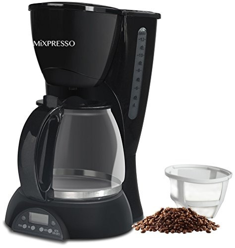 Mixpresso Cafetera Electrica Programable 8 Tazas