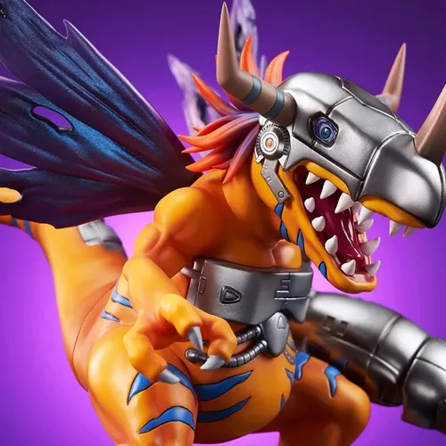 Figura De Acción Digimon Adventure Metal Greymon Anime De 18